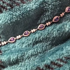Bella Luce Jewelry - Simulated Tanzanite and cz bracelet. Bella Luce Jewelry - Simulated Tanzanite and cz bracelet.
